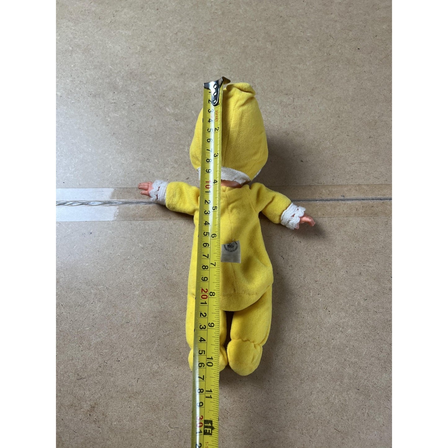 Vintage Mattel Baby Doll Yellow Outfit Made In Taiwan 1970 Rare Collectible