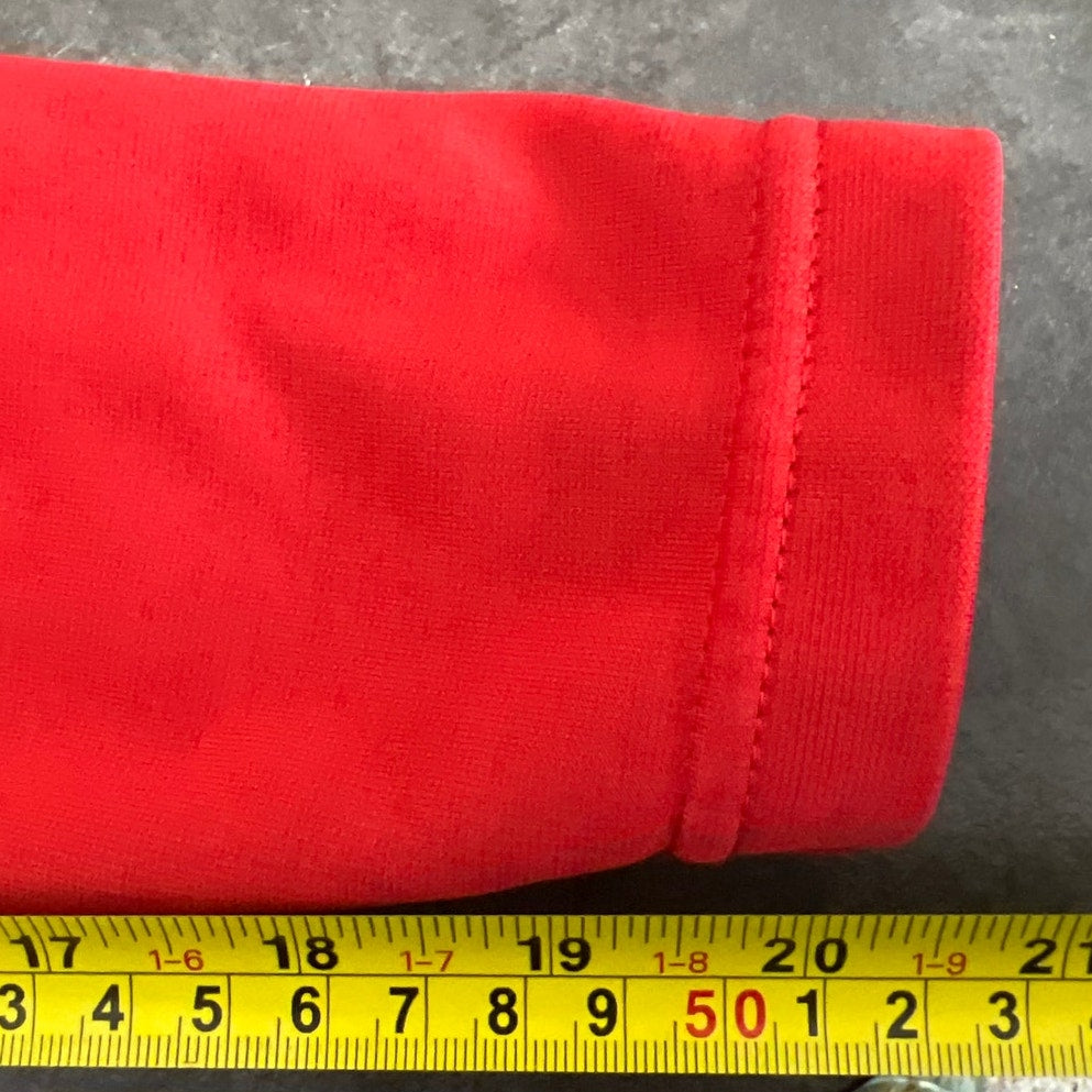 Jack Wolfskin At Home Outdoors 2XL Red Zip Up Softshell Jacket