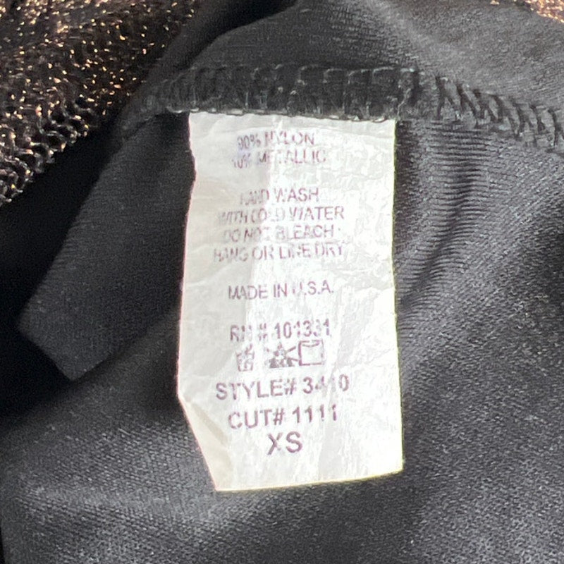 Y2K Charlotte Russe XS Black Lace Mesh Long Dress Longsleeve