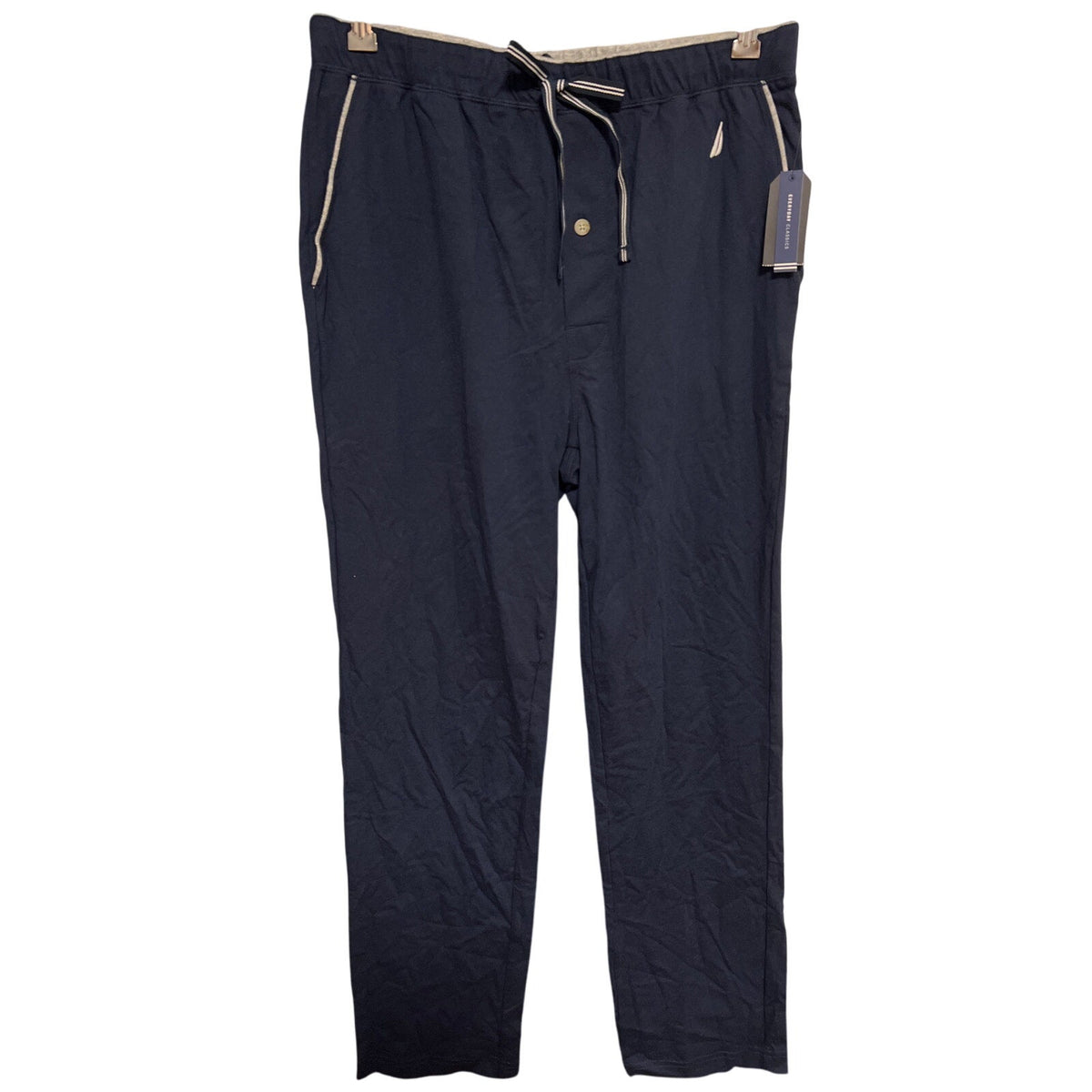 Nautica Anchor Navy Blue Sleepwear NWT Sweats Medium