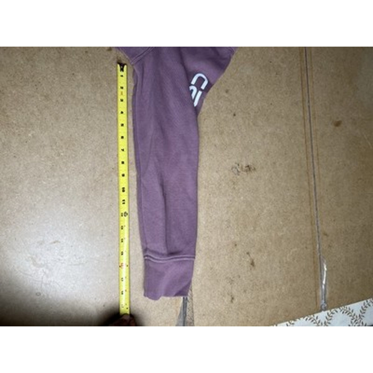 Carhartt Sweater Mens 2XL Purple Pullover Hooded Lined Pockets Relaxed Fit
