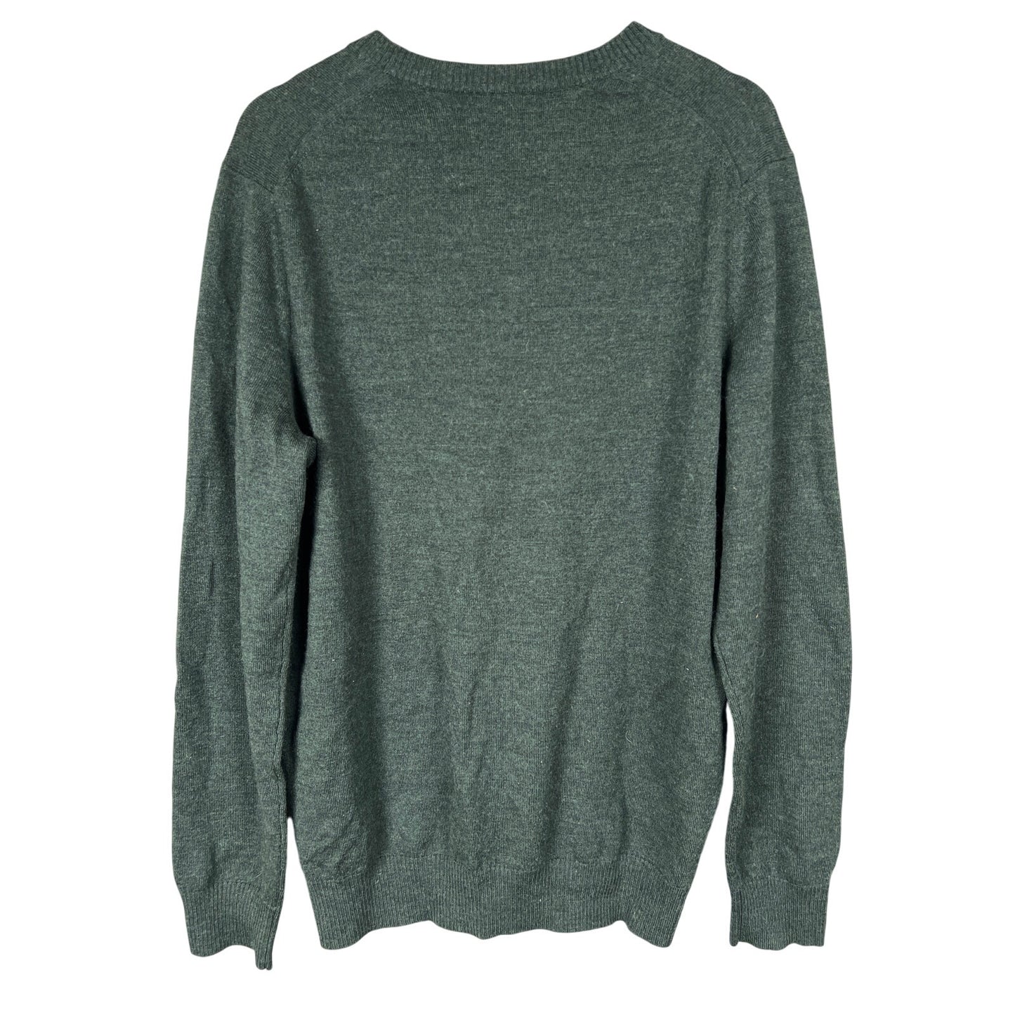 Banana Republic Pulllover Green Sweater Size Large Extra Fine Merino