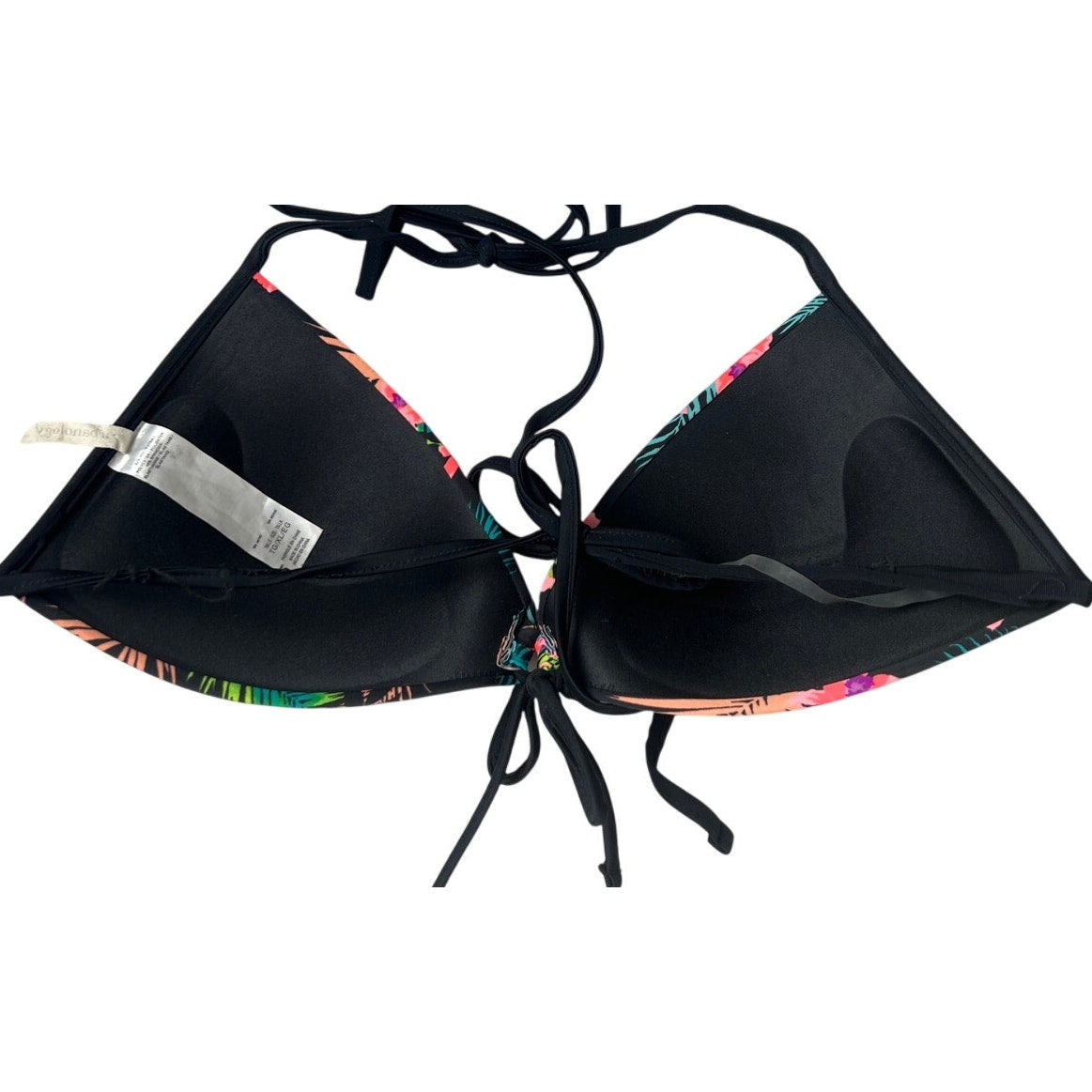 Urbanology Swim Floral Print Top Bikini Size XL