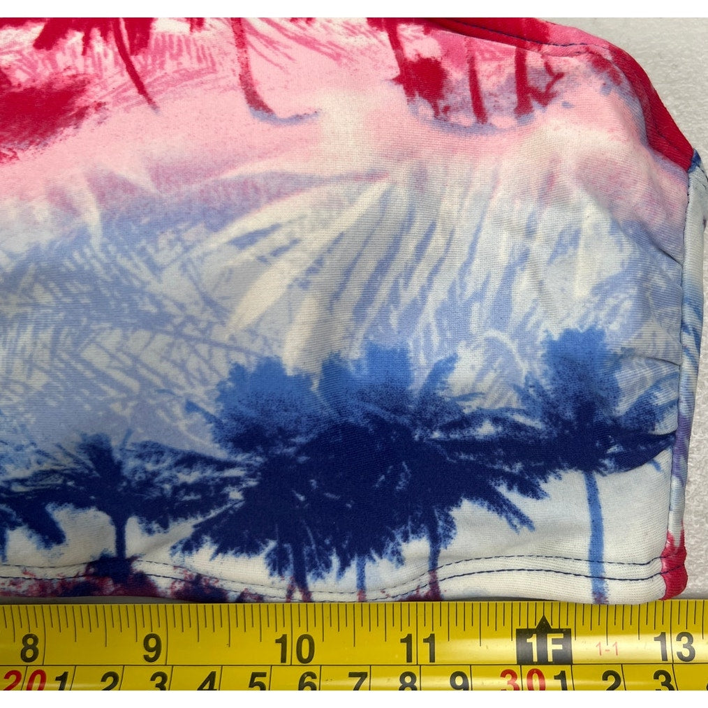 Malibu Dream Girl Bandeau Bikini Top Women's Adjustable Strap Size Large L