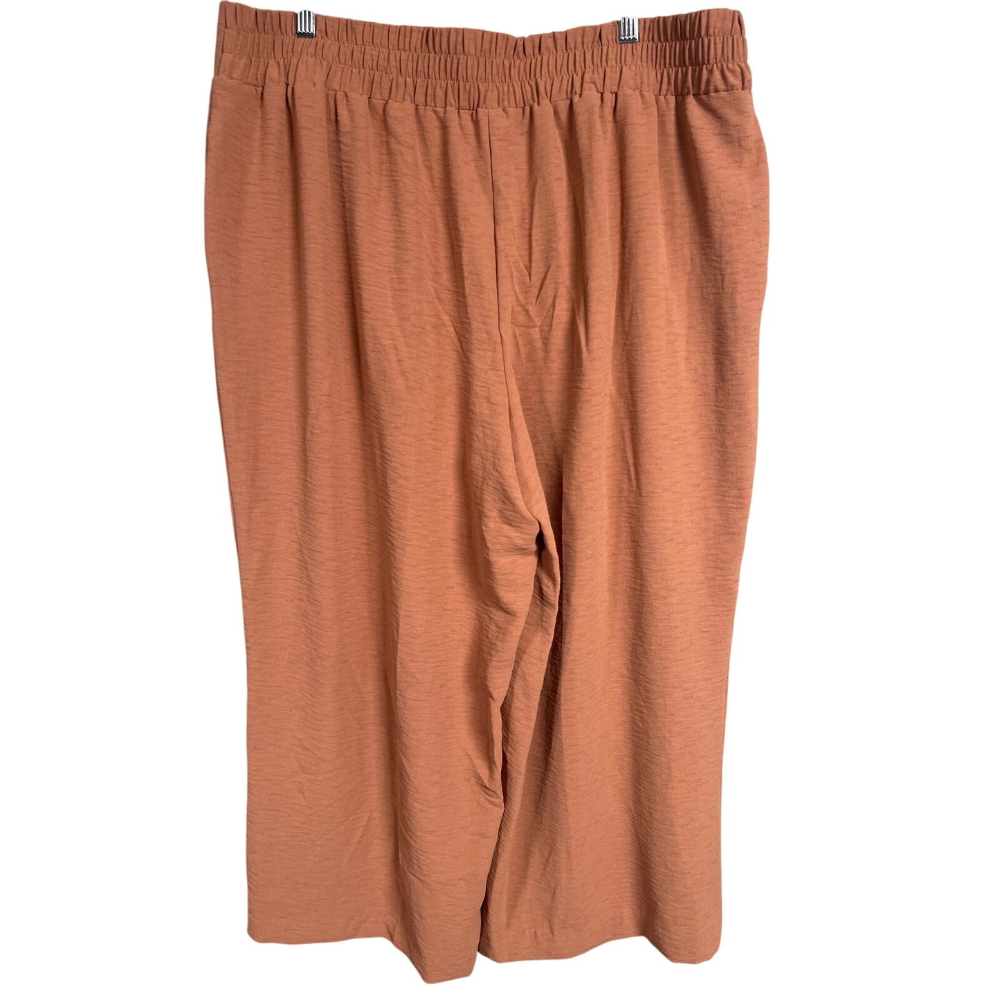 Nine West Wide Leg 100% Polyester XL Peach Breathable Pants