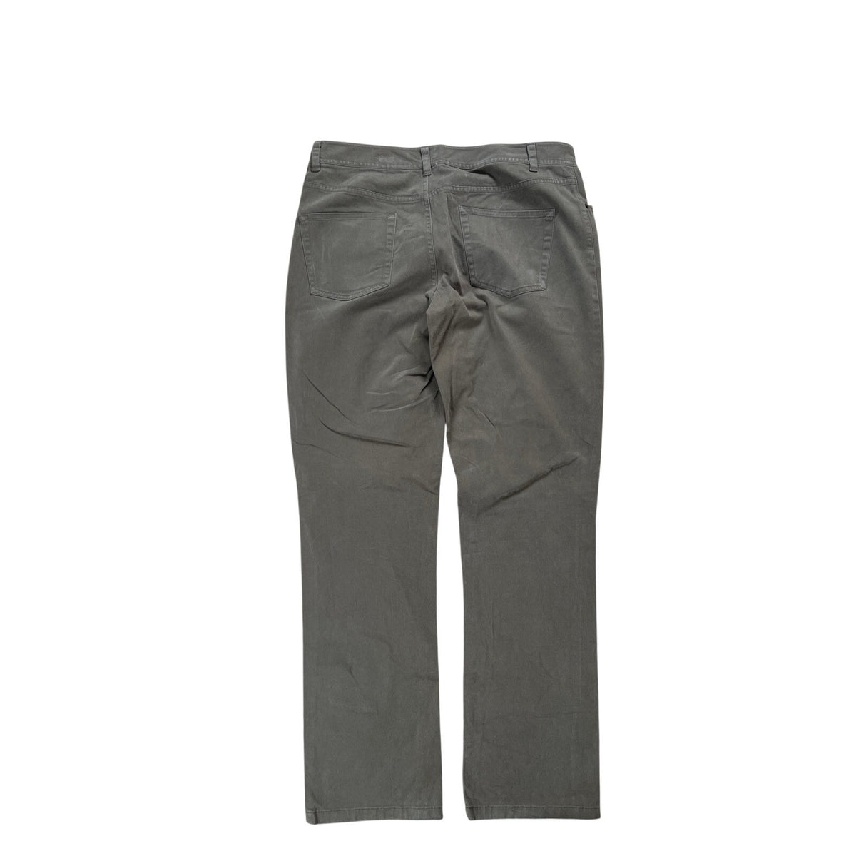 J. Hilburn Mens 35 Taupe Straight Leg Brown Pants
