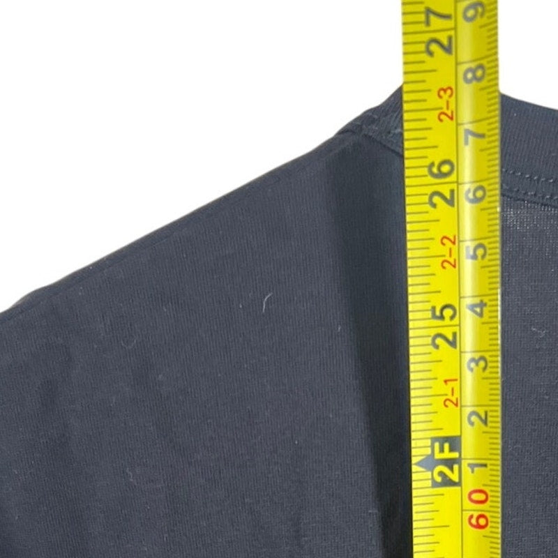 Uniqlo AlRism Short Sleeve Black Women T-shirt Size Medium