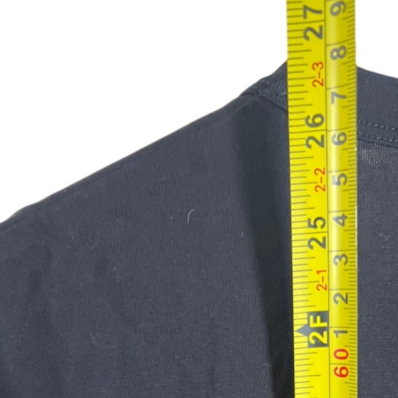 Uniqlo AlRism Short Sleeve Black Women T-shirt Size Medium