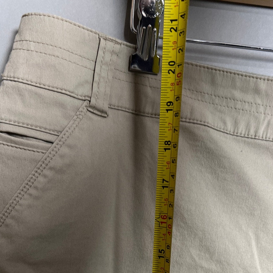 Kuhl Khaki Hiking Chino Outdoor Shorts Size 38 Cotton