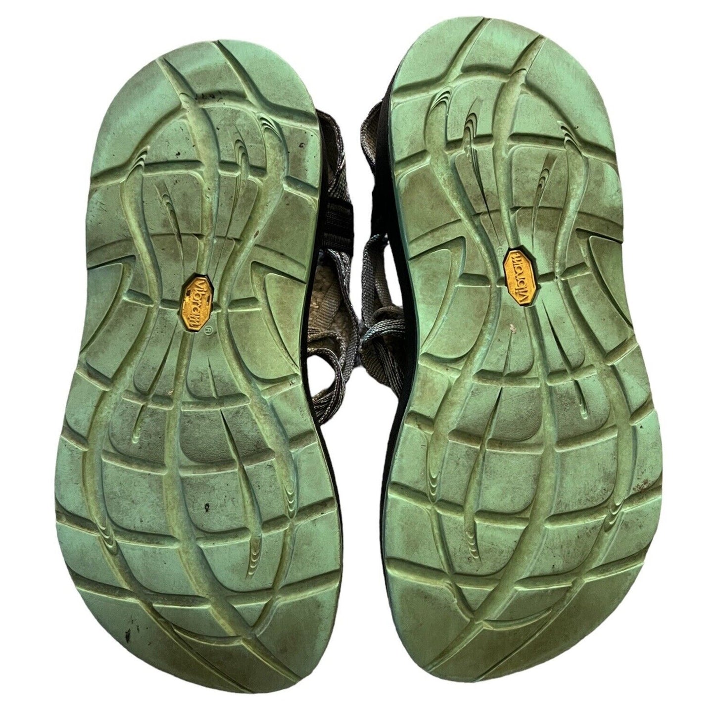 Chaco Women's Sandals Size 8 Green Purple Adjustable Strap