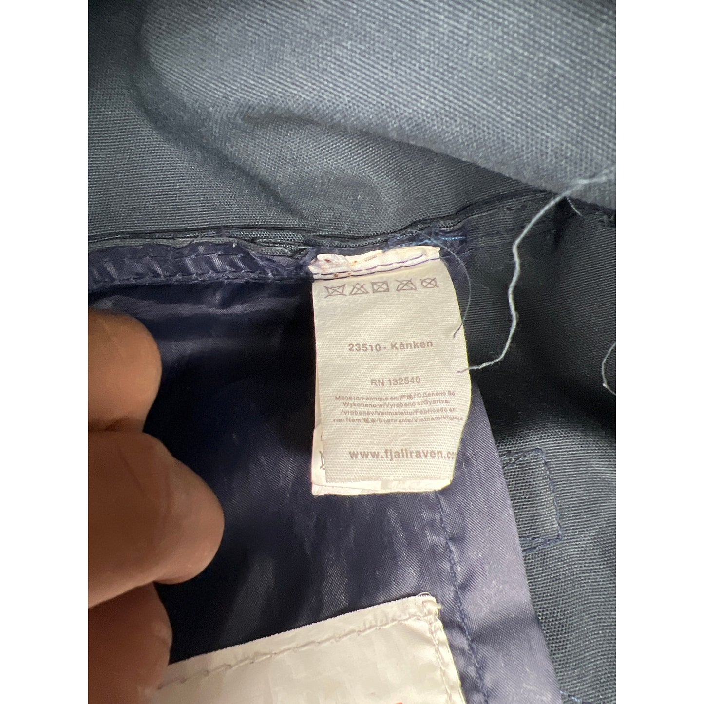 Fjallraven Kanken Small Back Blue Everyday Outdoor