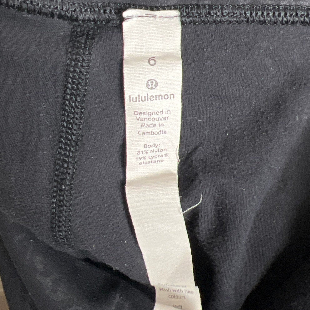 Lululemon Leggings Womens Snake Print High Rise Size 6