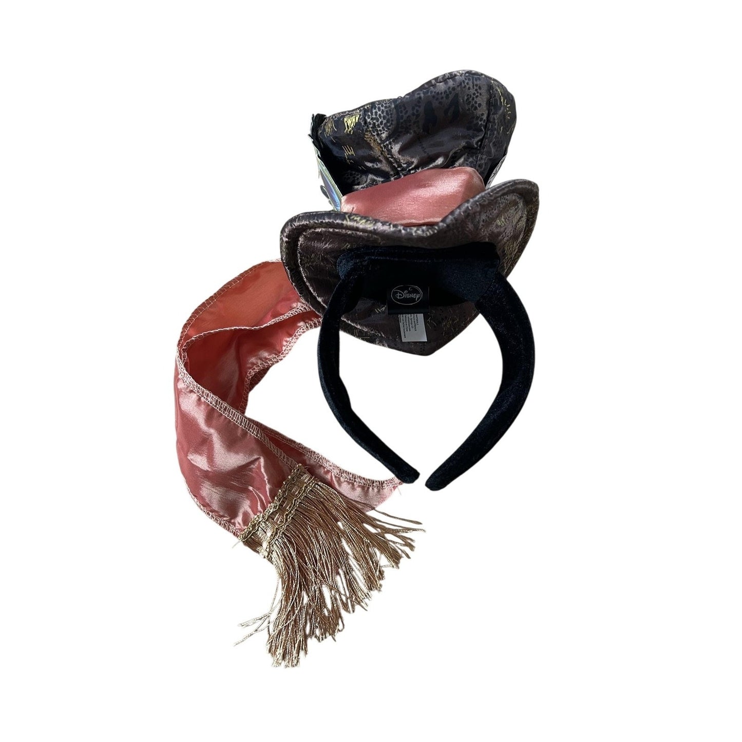 Disney Headband Womens One Size Multicolor Alice In Wonderland Mad Hatter
