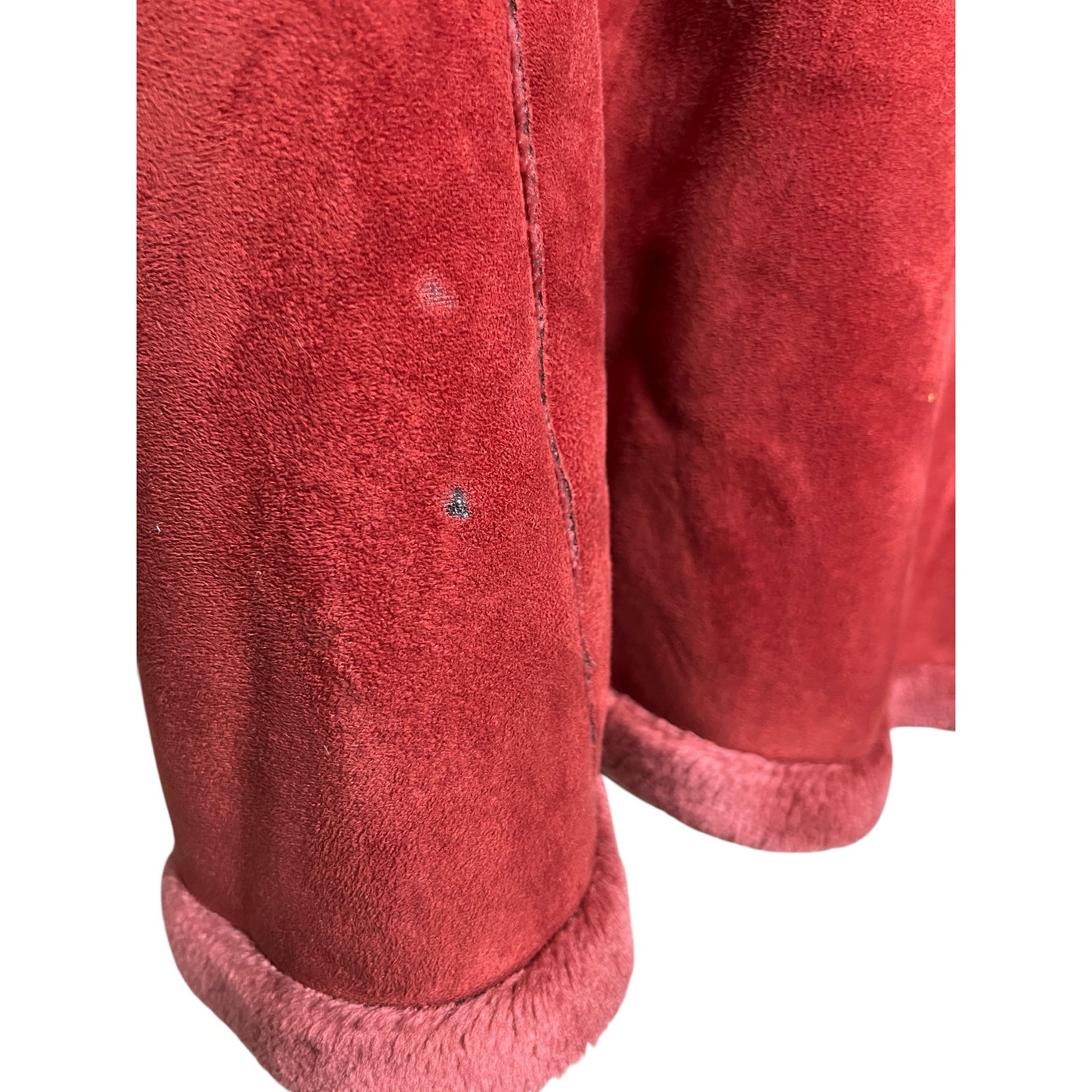 Jones New York Red Women Button Up Coat Size XL