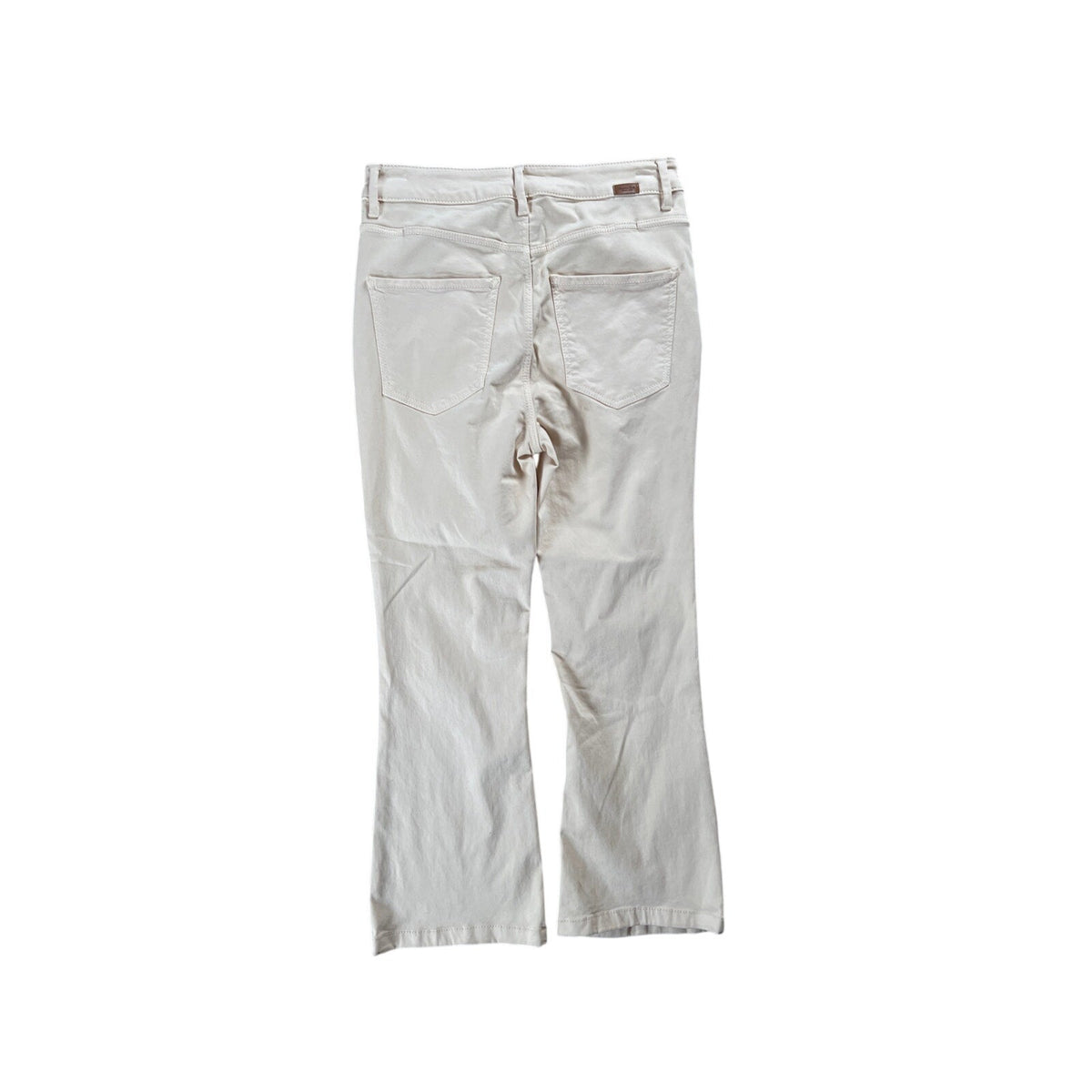 Massimo Dutti White Flare Wide Leg Women Size 4