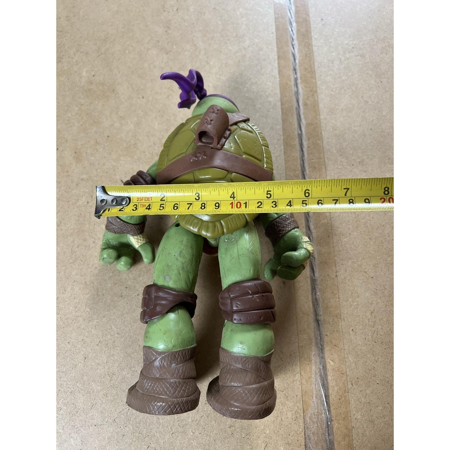 Teenage Mutant Ninja Turtles Donatello Figure Green 11in Made In China