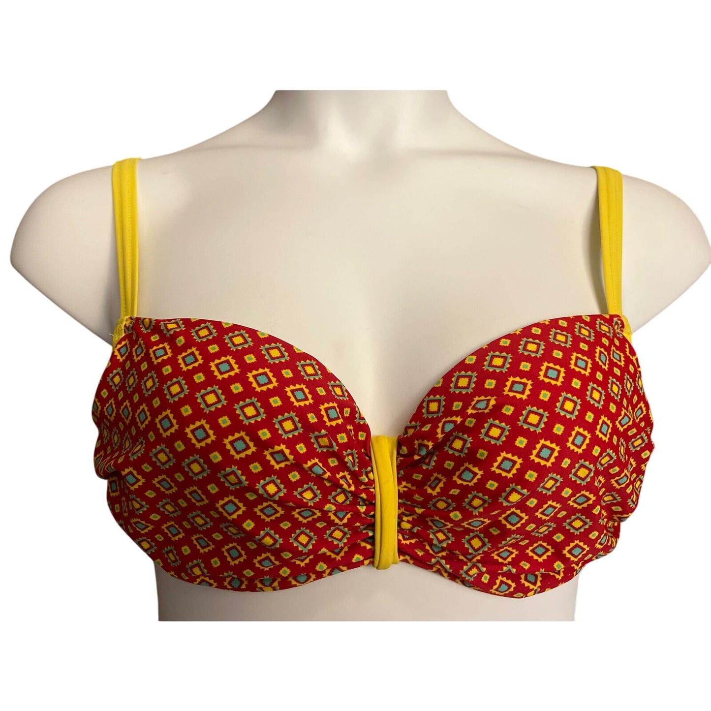 Curvy Kate Red Bikini Set 32DDD 32E and XS Bottom - EUC