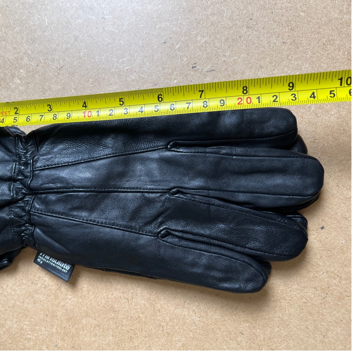 NWT Thinsulate Leather-Driving Gloves Size M/L