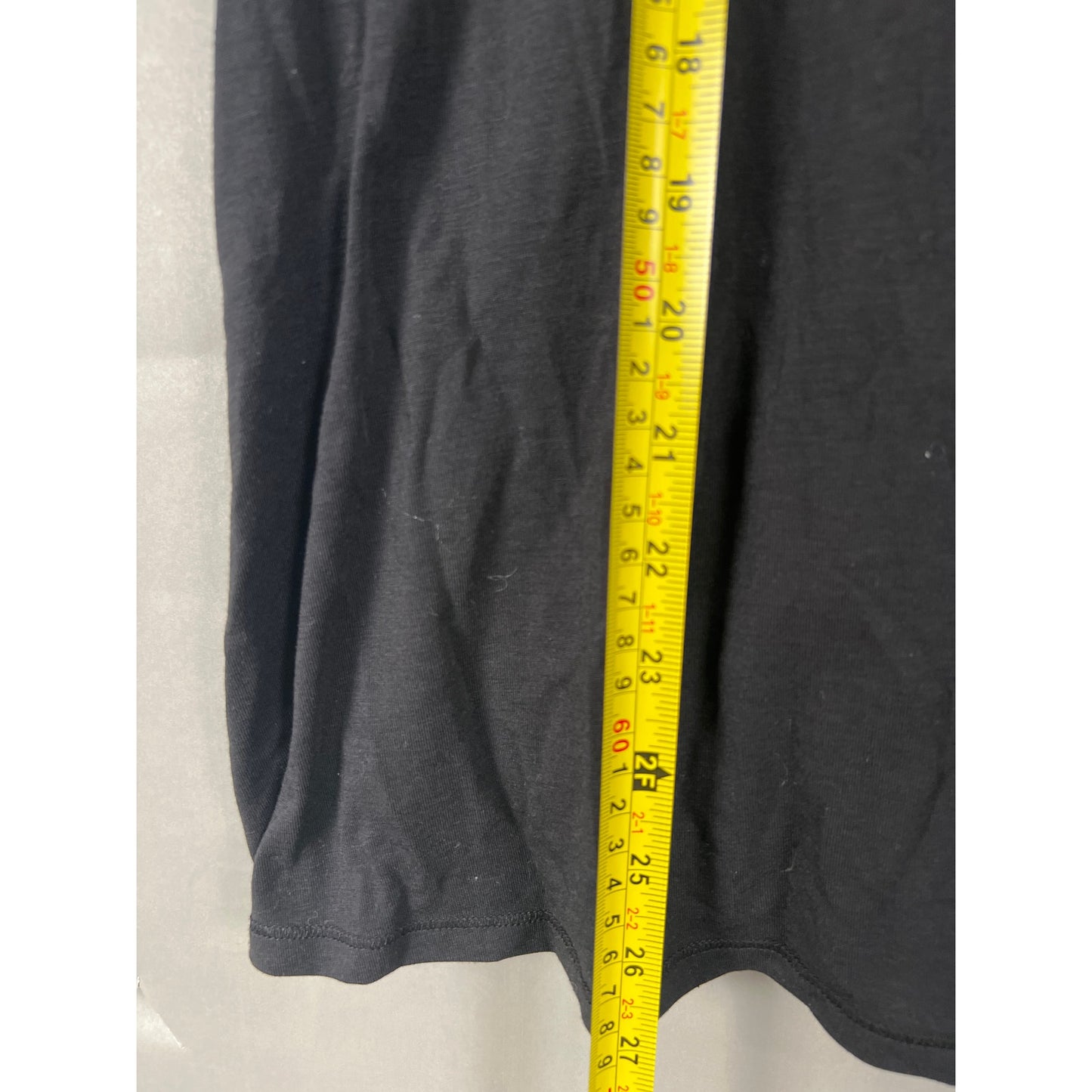 Athleta Women Tank Top Size Large Ribbed Draped Scoop Neck