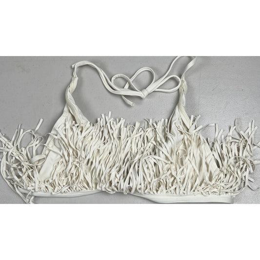 L- Space Women Swimwear Bikini White *Dimensions In Pictures*