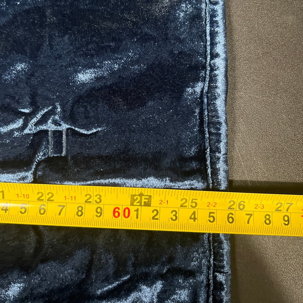 Navy Blue Velvet Pillow Cover *Dimension In Picture*