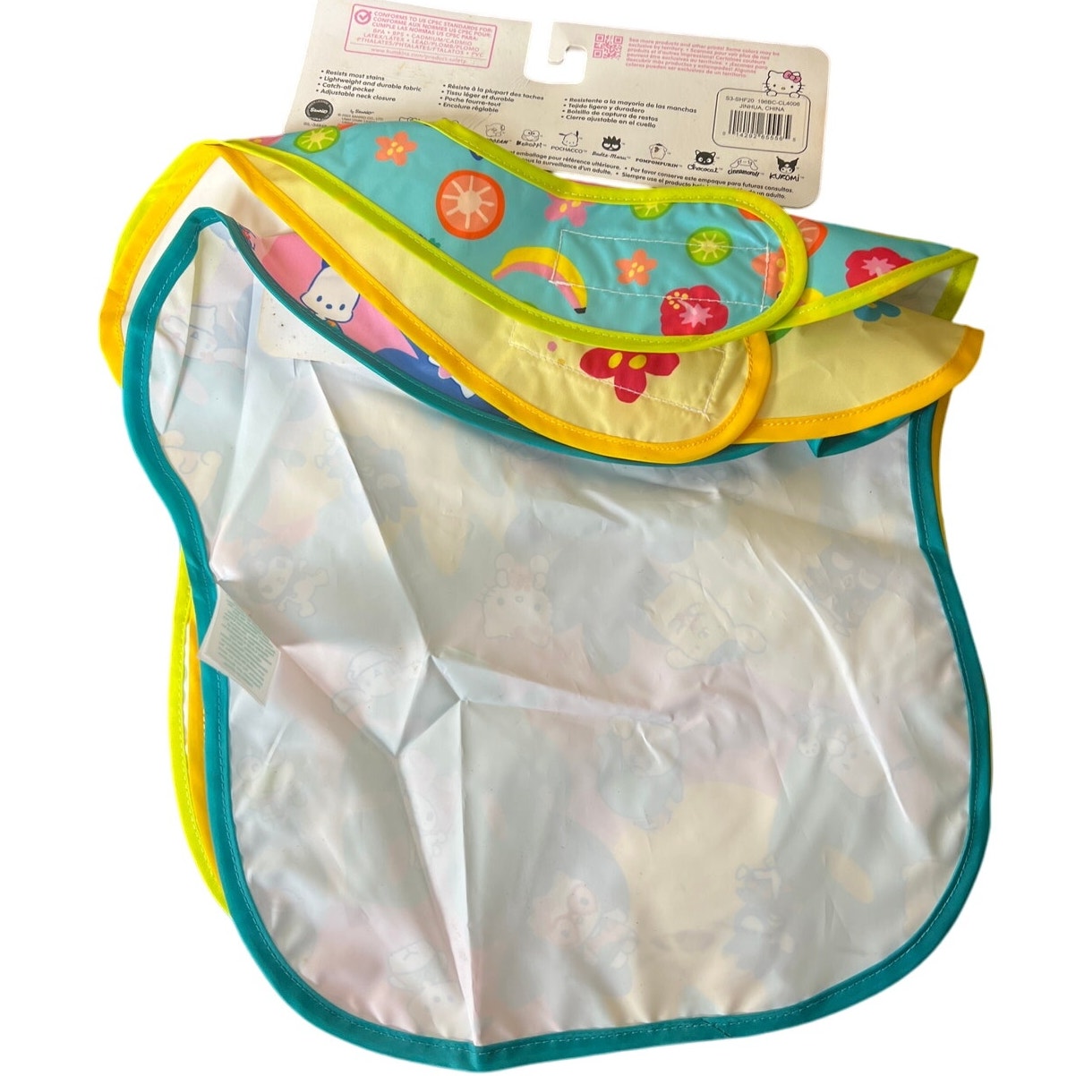 NWT Hello Kitty Superbib & Friends 6-24 Months