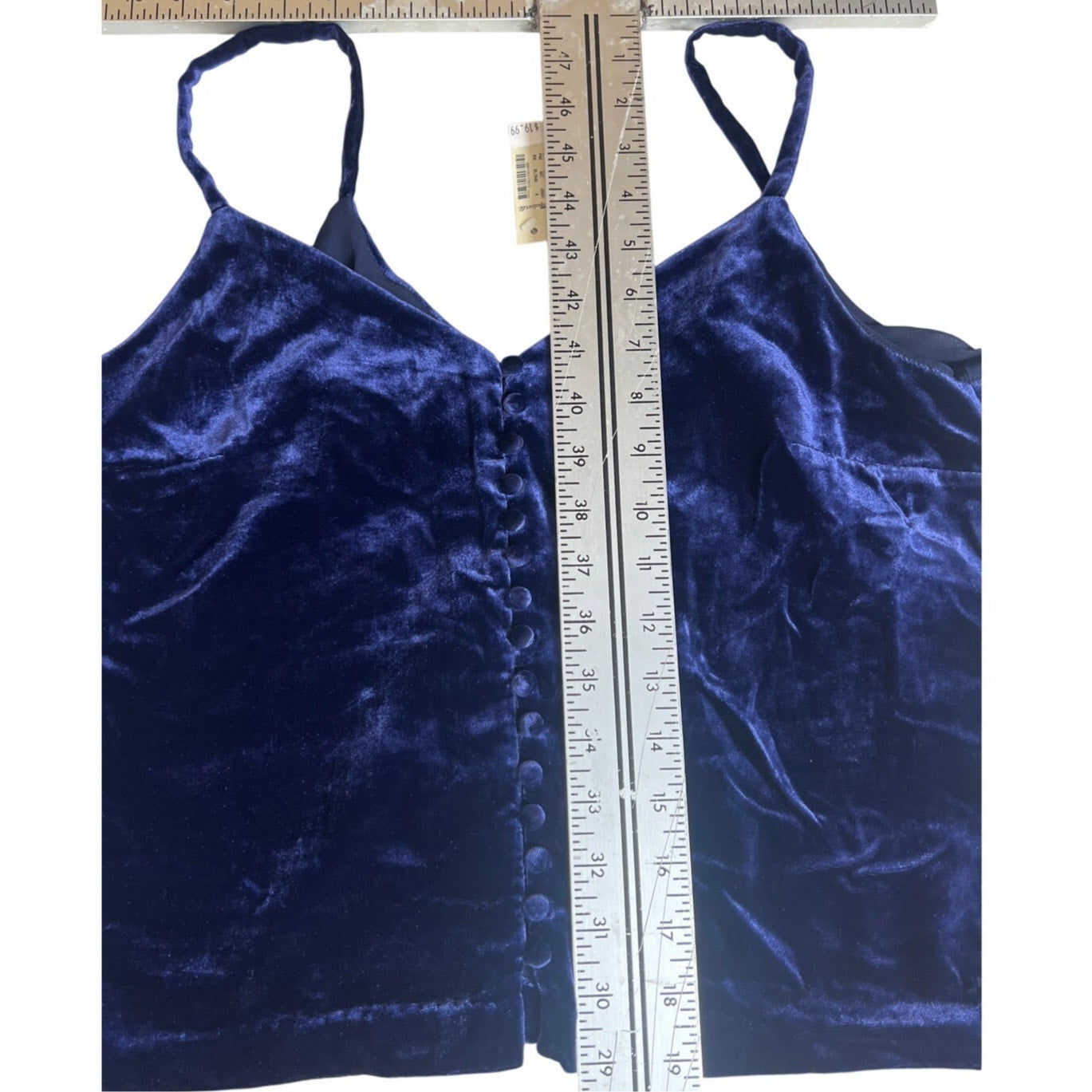 Y2K Madewell NWT Blue Tank Top Button Up Size 4