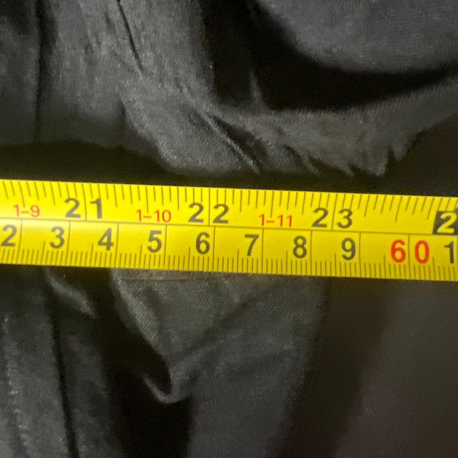 Eileen fisher Size Large Linen Black Button Down Mandarin Top Women’s Size L