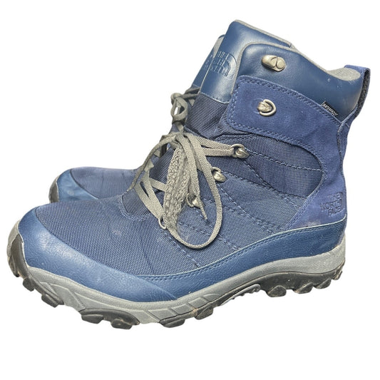 The North Face Waterproof Men's Size 12 Chilkat Cosmic Blue Hiking Boots