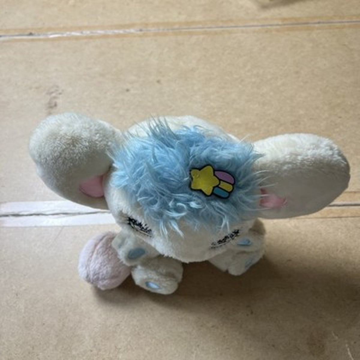 Peropero Sparkles Plush Cream Blue Pink Small Yurie Sekiya Made In China