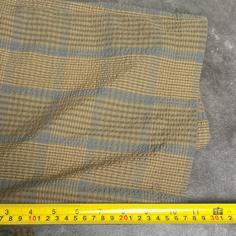 Patagonia Organic Cotton 36 Men's Plaid Shorts Pockets