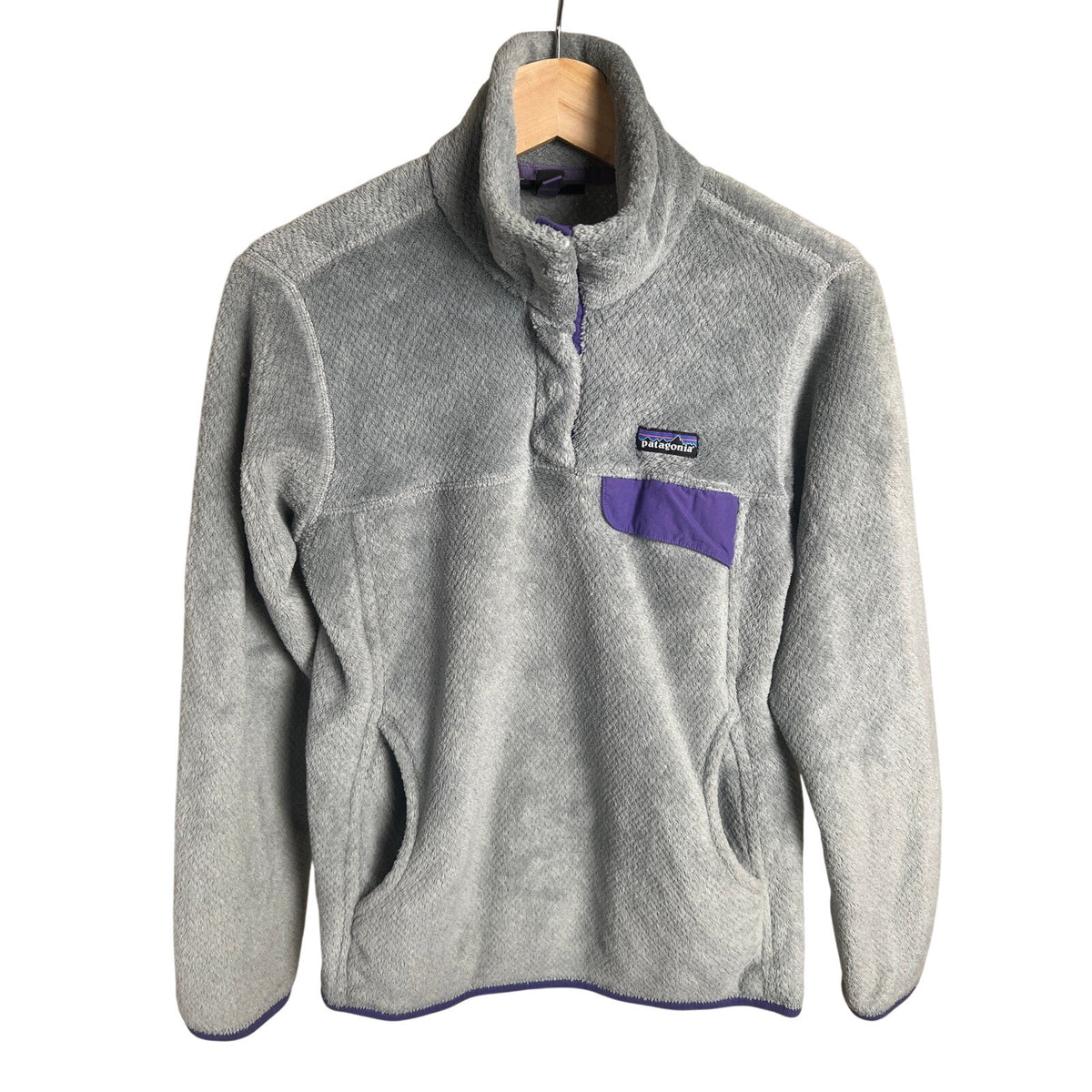 Patagonia Women’s Retool Snap T Fleece Jacket Pullover Medium M