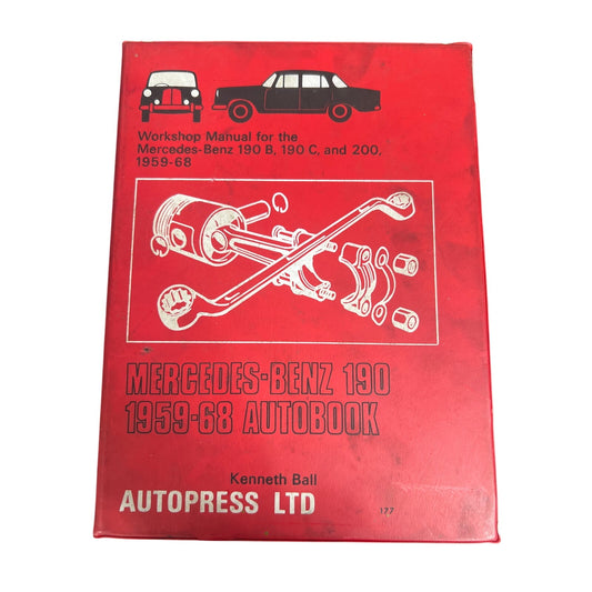 Mercedes-Benz 190 1959-68 Autobook Workshop Manual Kenneth Ball
