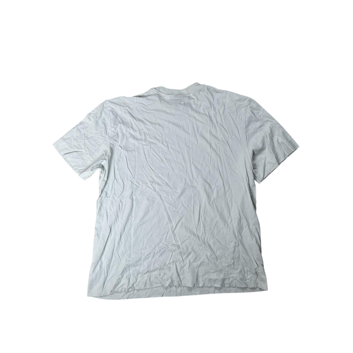 COLLUSION Shirt Mens L Green Cotton Crew Neck Basic Jersey Summer Regular Fit