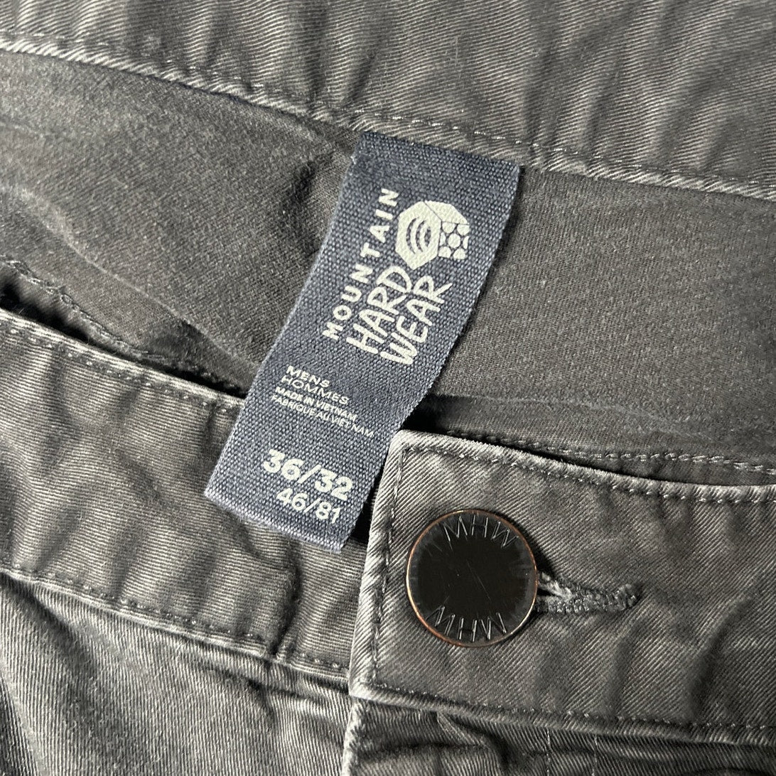Mountain Hardwear 36/32 Gray Hiking Pants