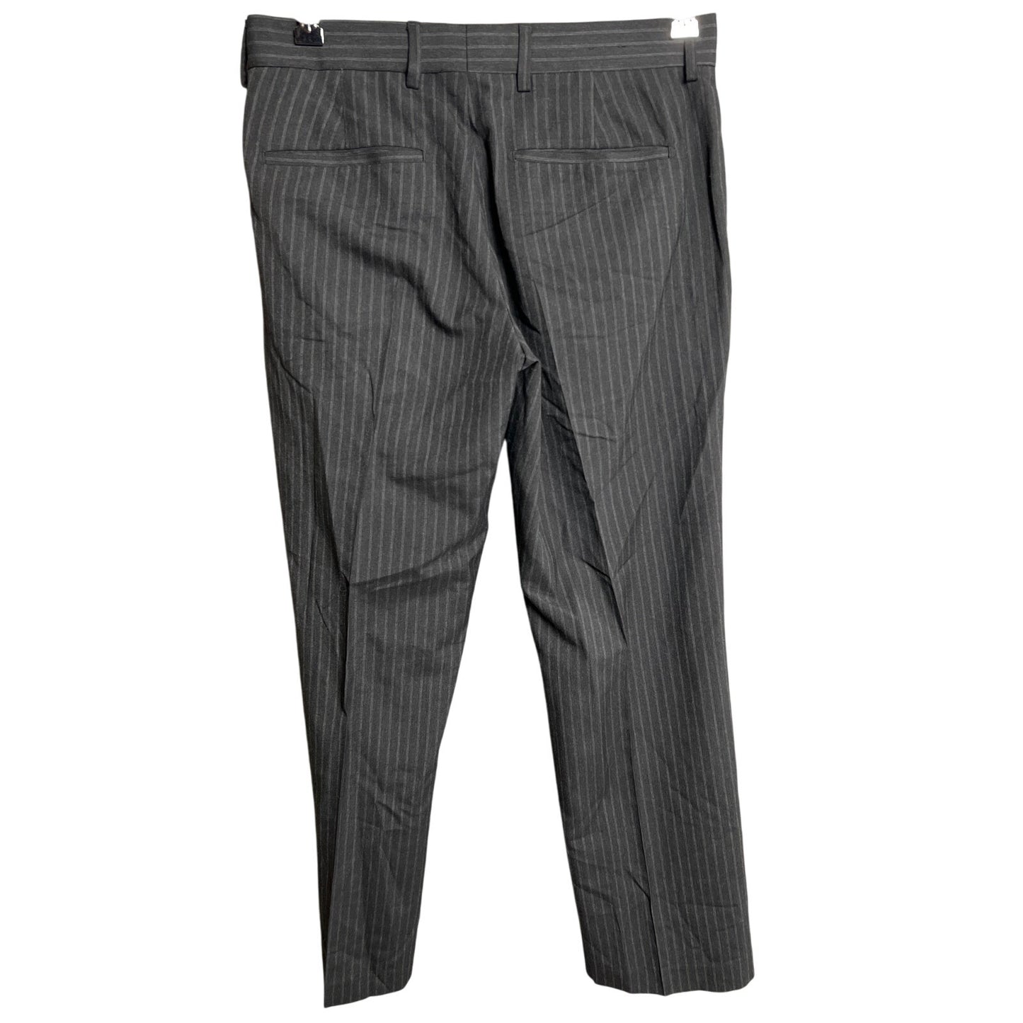 Express Producer 30 Gray Pin Stripped Dress Pants Mens
