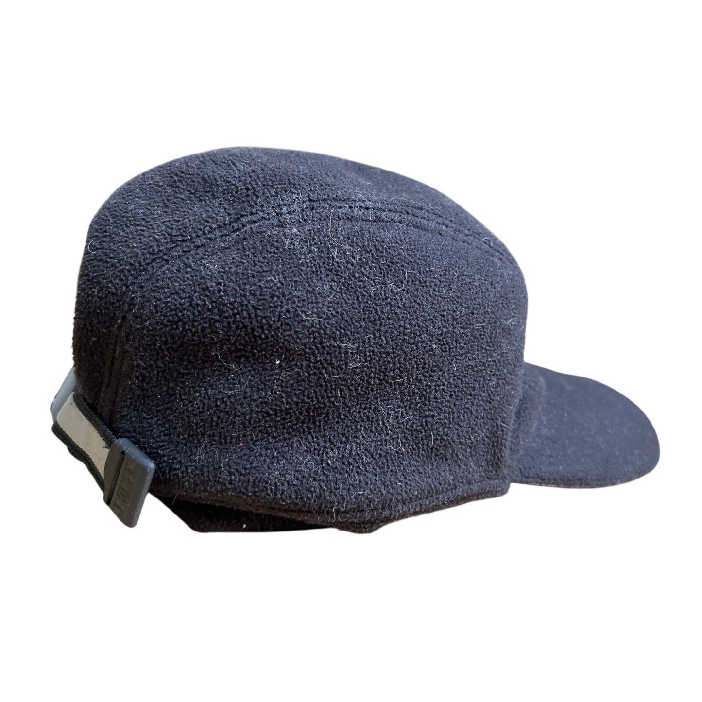 REI Black Fleece Baseball Cap With LED Lights on Brim Size L/XL