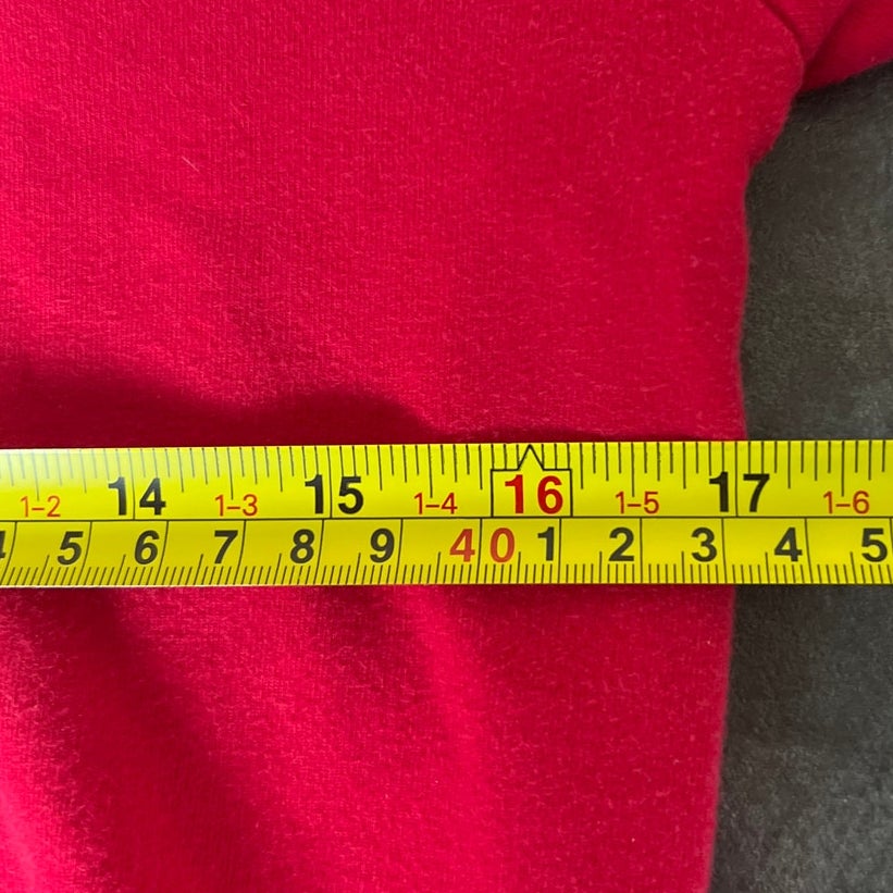 Y2K Rocawear Large Two Layer Red Women's Sweater Crewneck