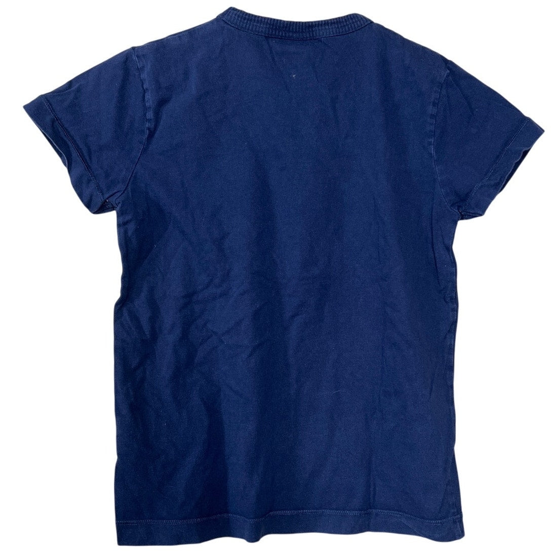 Mini Boden Size 9-10Y Peace Navy Blue Toddler Shirt Boys
