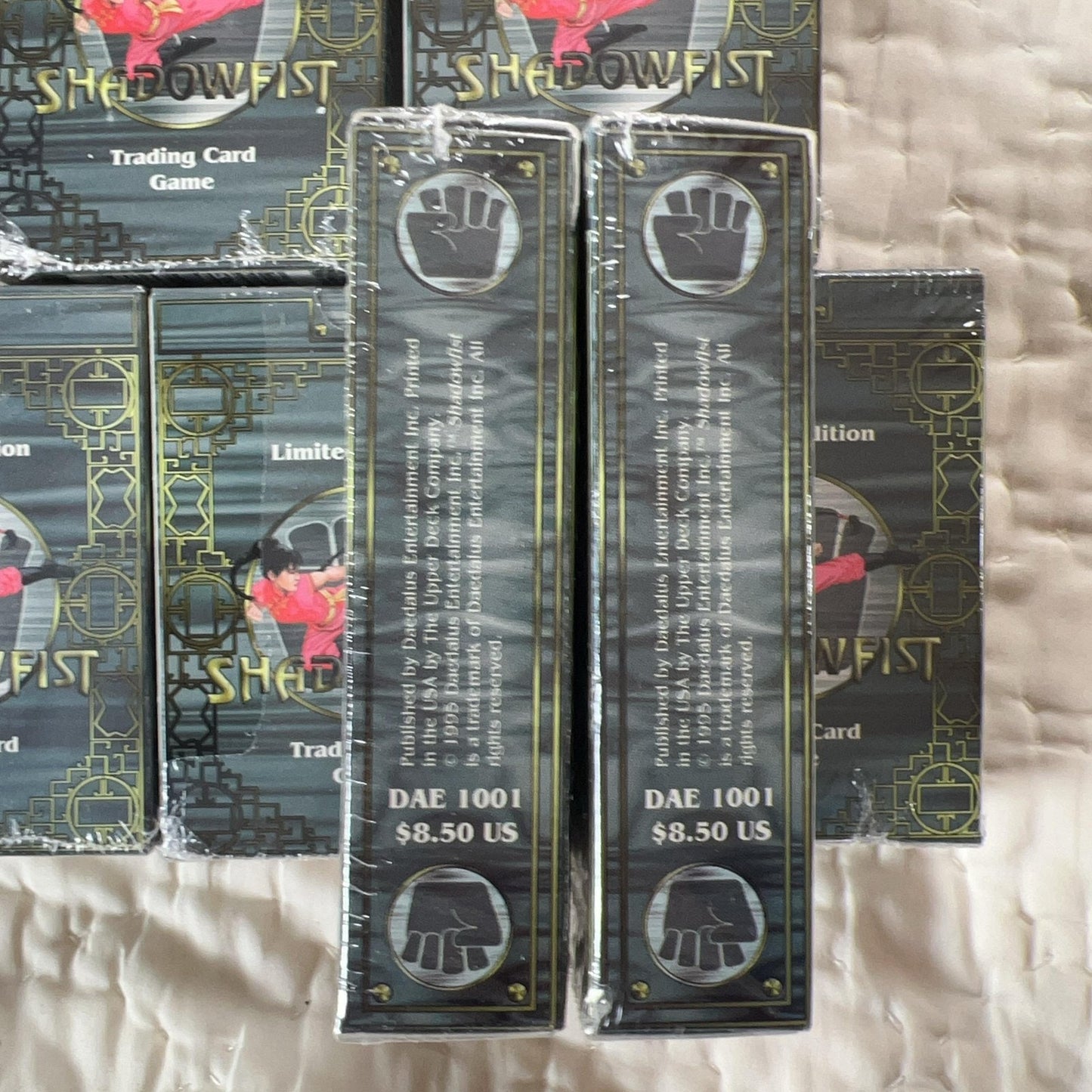 Daedalus Shadowfist Card Deck Standard Green Limited Edition Sealed Lot Of 9