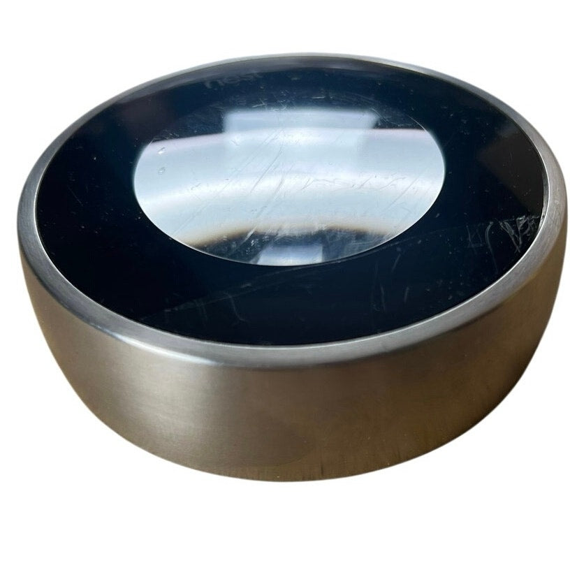 Nest Thermostat Round Smart WiFi Silver Display Unit Only Made In China