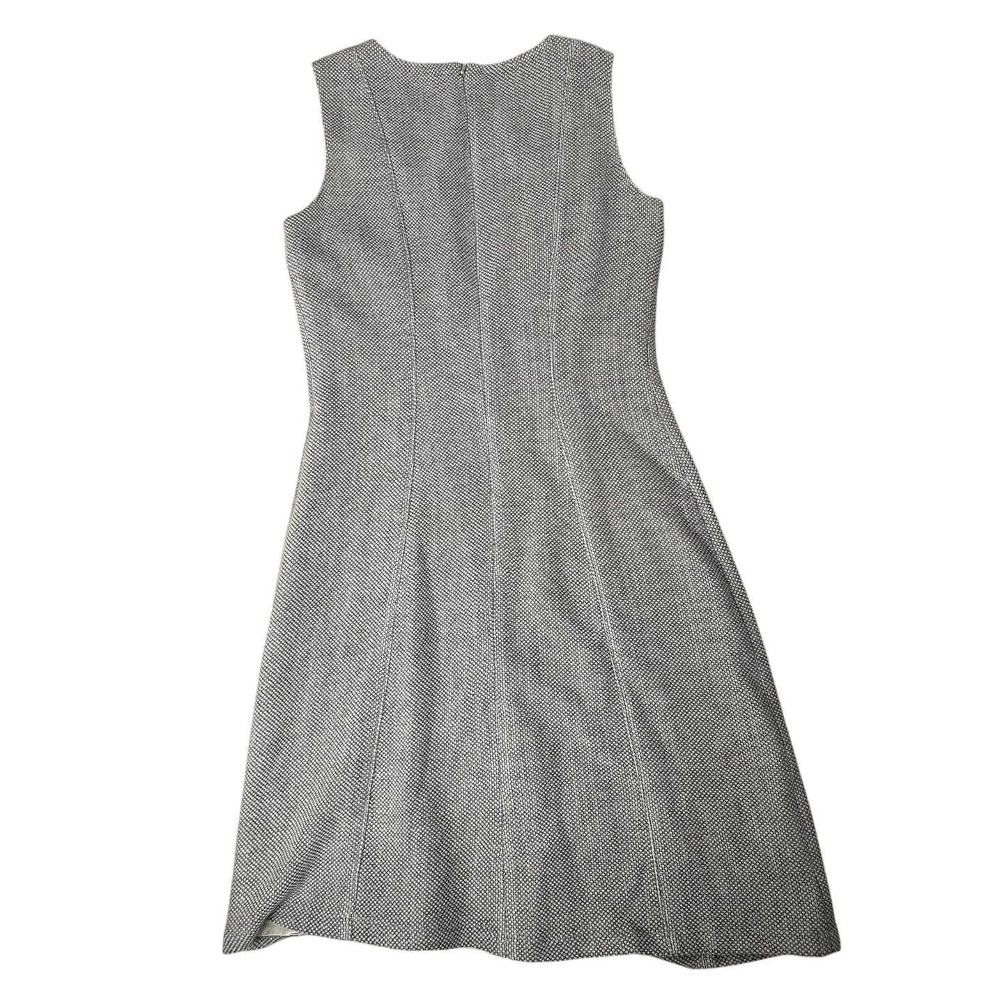 Brooks Brothers Dress Womens 4 Beige Sheath Knee Length Wool Cashmere Tailored