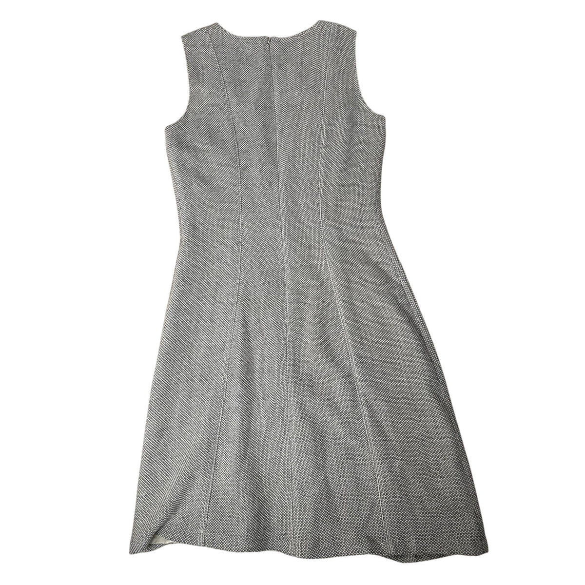 Brooks Brothers Dress Womens 4 Beige Sheath Knee Length Wool Cashmere Tailored