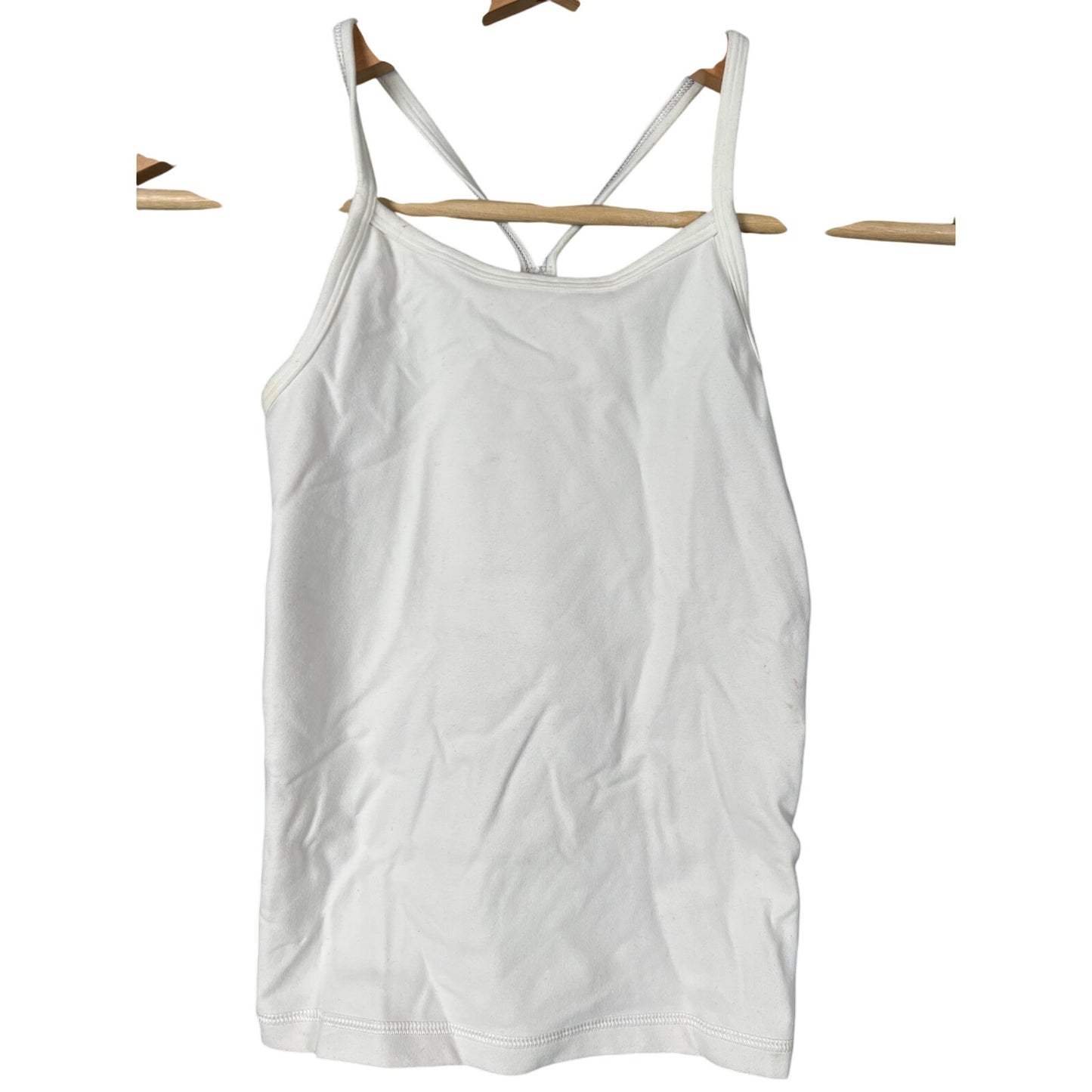 Ivivva Women Tank Top White Size 6 *Minor Stains*