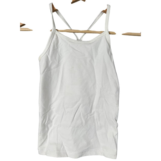 Ivivva Women Tank Top White Size 6 *Minor Stains*
