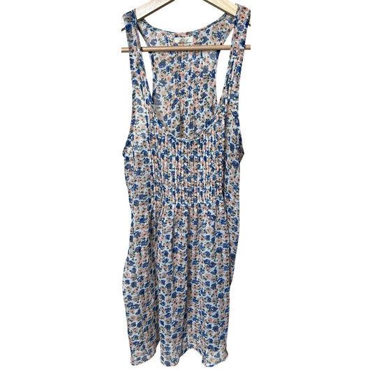Aerie Floral Long Summer Dress Floral Print Size Medium