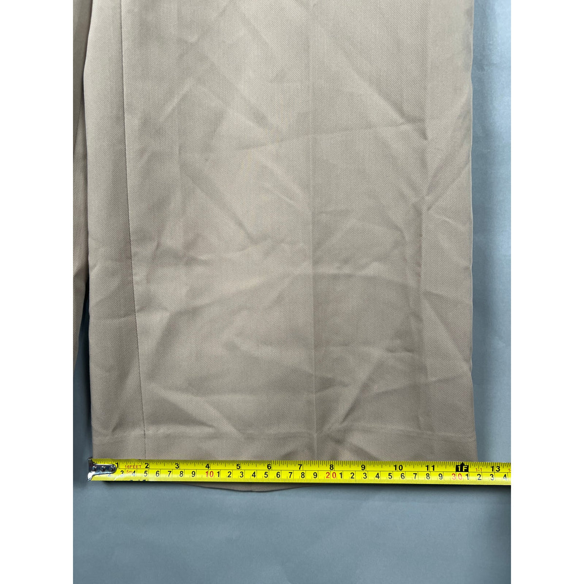 Ann Taylor NWT The Wide Leg High Rise Polyester Size 8 Beige
