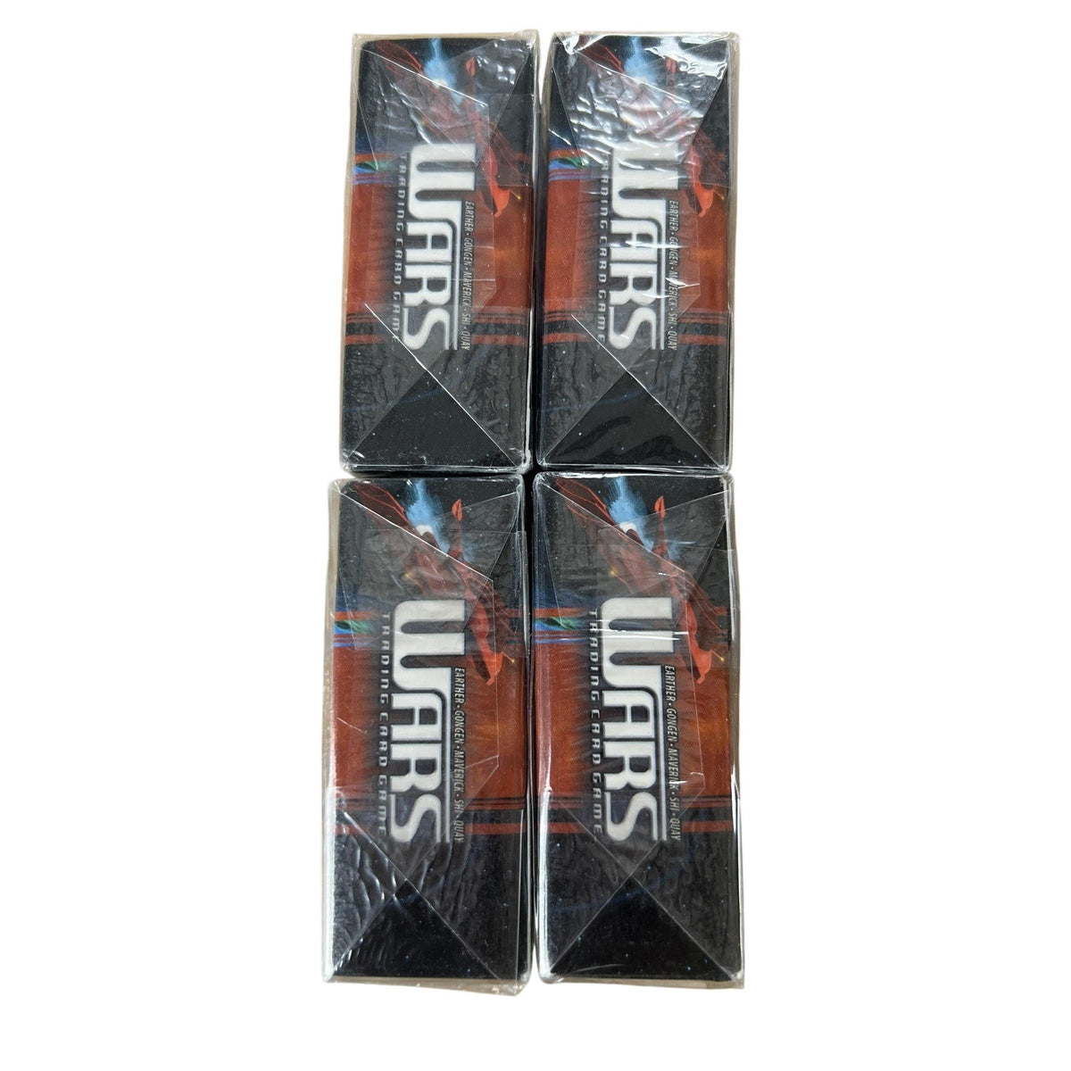 Decipher WARS Incursion Gongen Starter Deck Solidarity Lot Of 4 New Sealed 2004