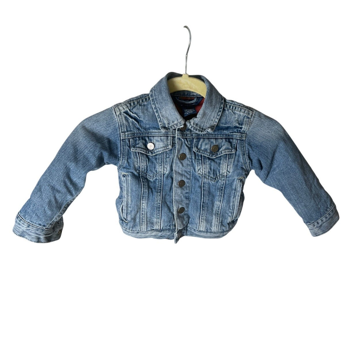 Polo Ralph Lauren 2/2T Denim Jean Jacket 100% Wool Cotton