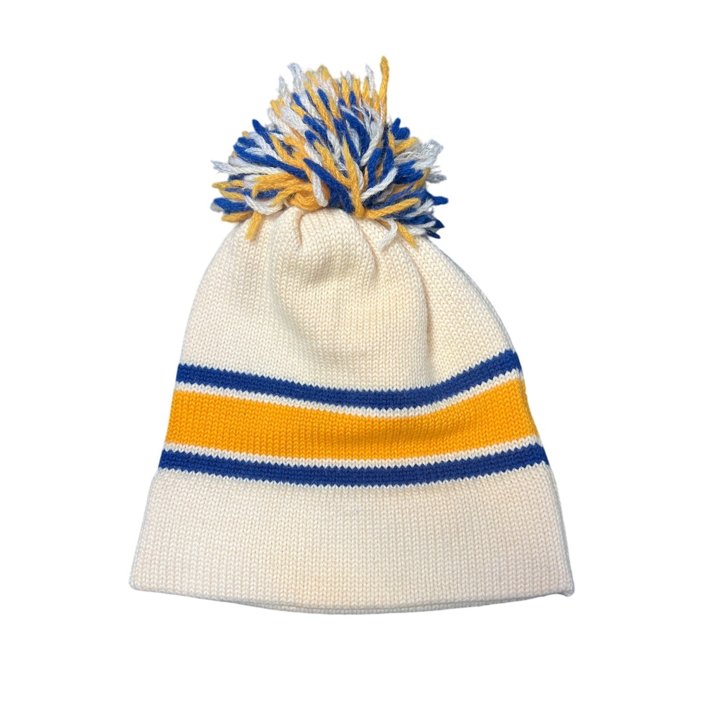 Vintage MeisterSinger Made In Hong Kong Winter Hat Cream Unisex